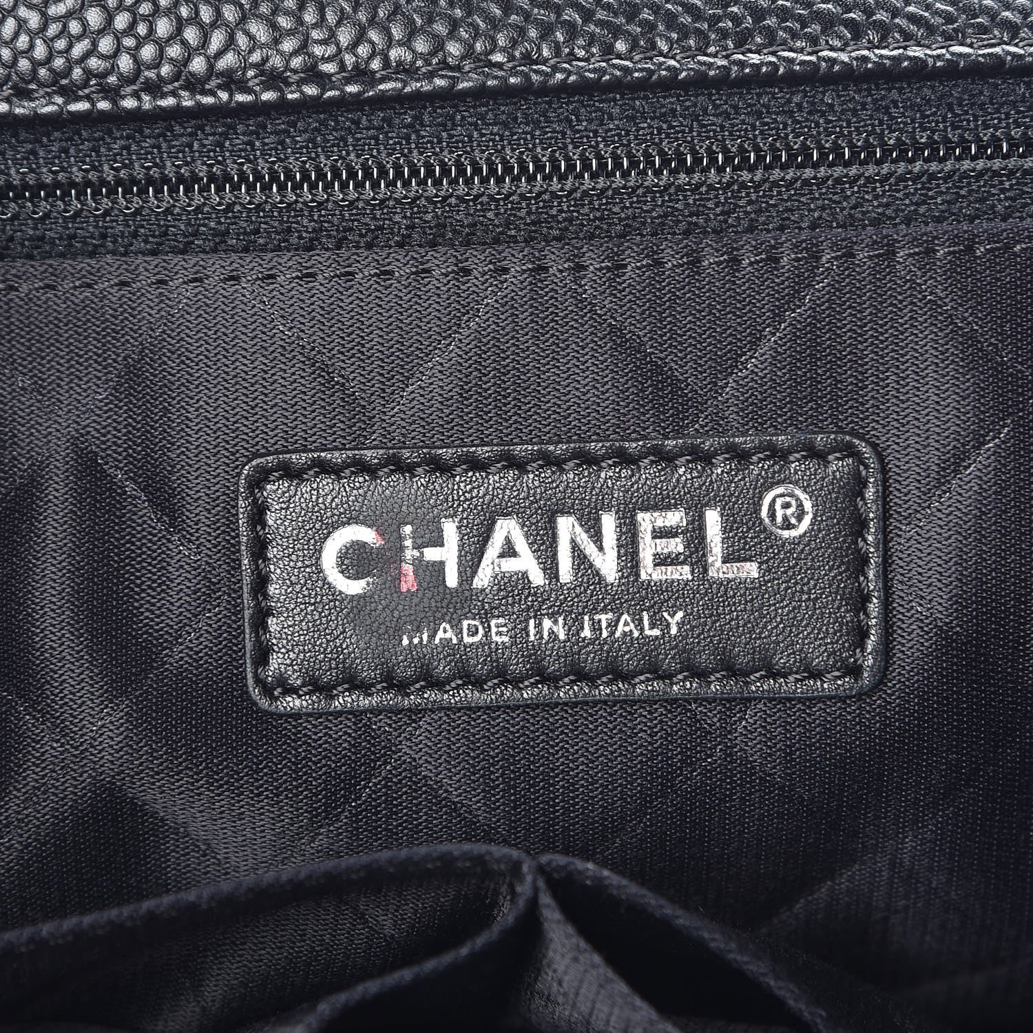 Chanel Tweed Trip Top Handle Flap Black 6 of 10