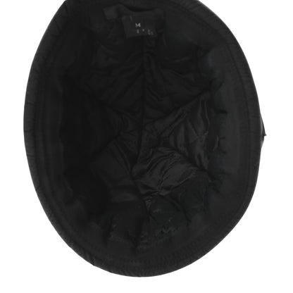 Prada Re-Nylon Padded Metal Triangle Logo Mens Beanie M Black 7 of 9