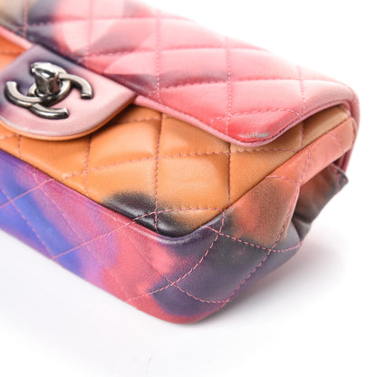 Chanel Lambskin Quilted Extra Mini Flower Power Flap Multicolor 9 of 9