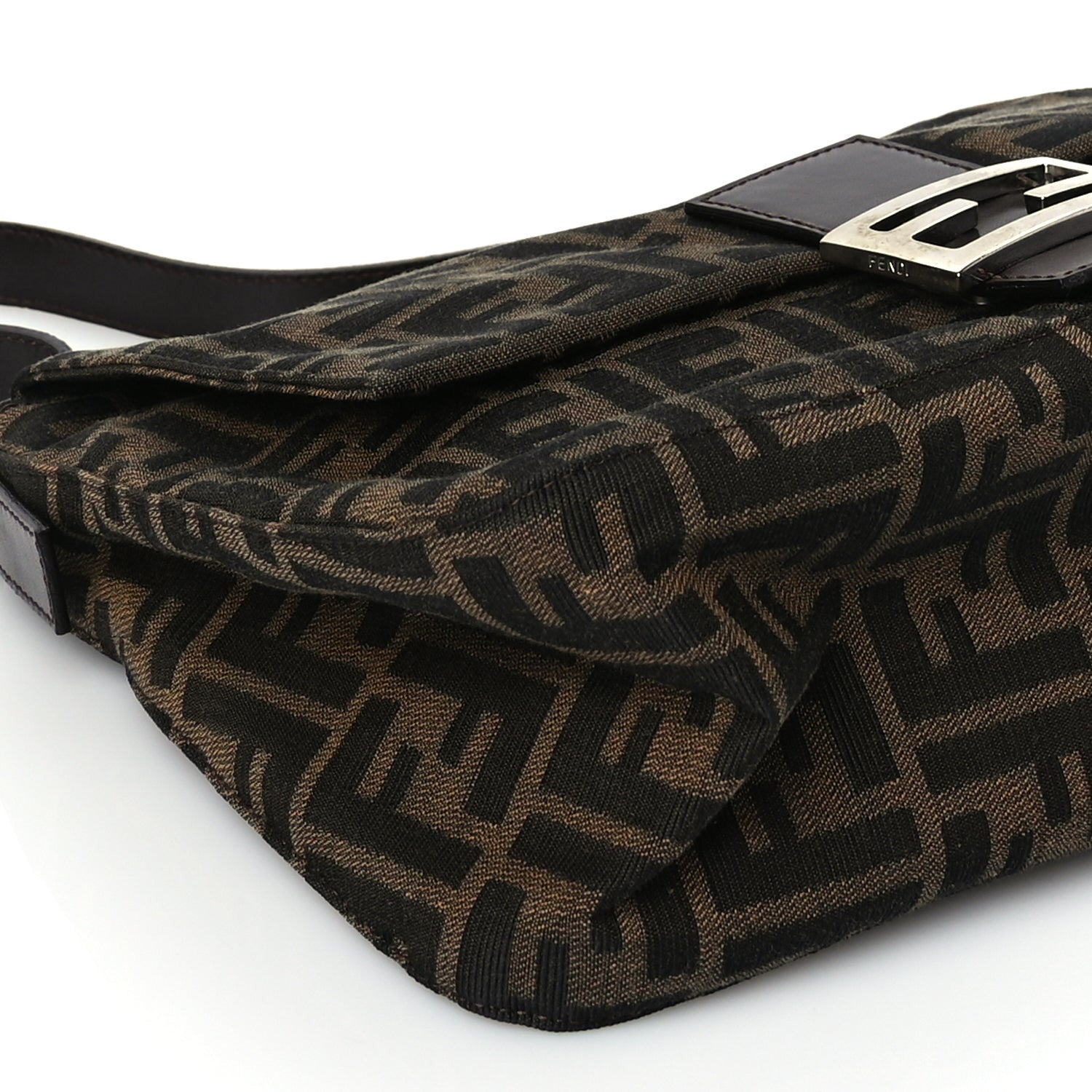 Fendi Zucca Mama Baguette  Tobacco 8 of 9