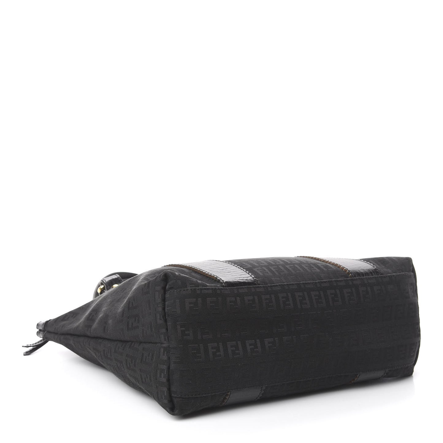 Zucchino Vitello Shopping Tote Black