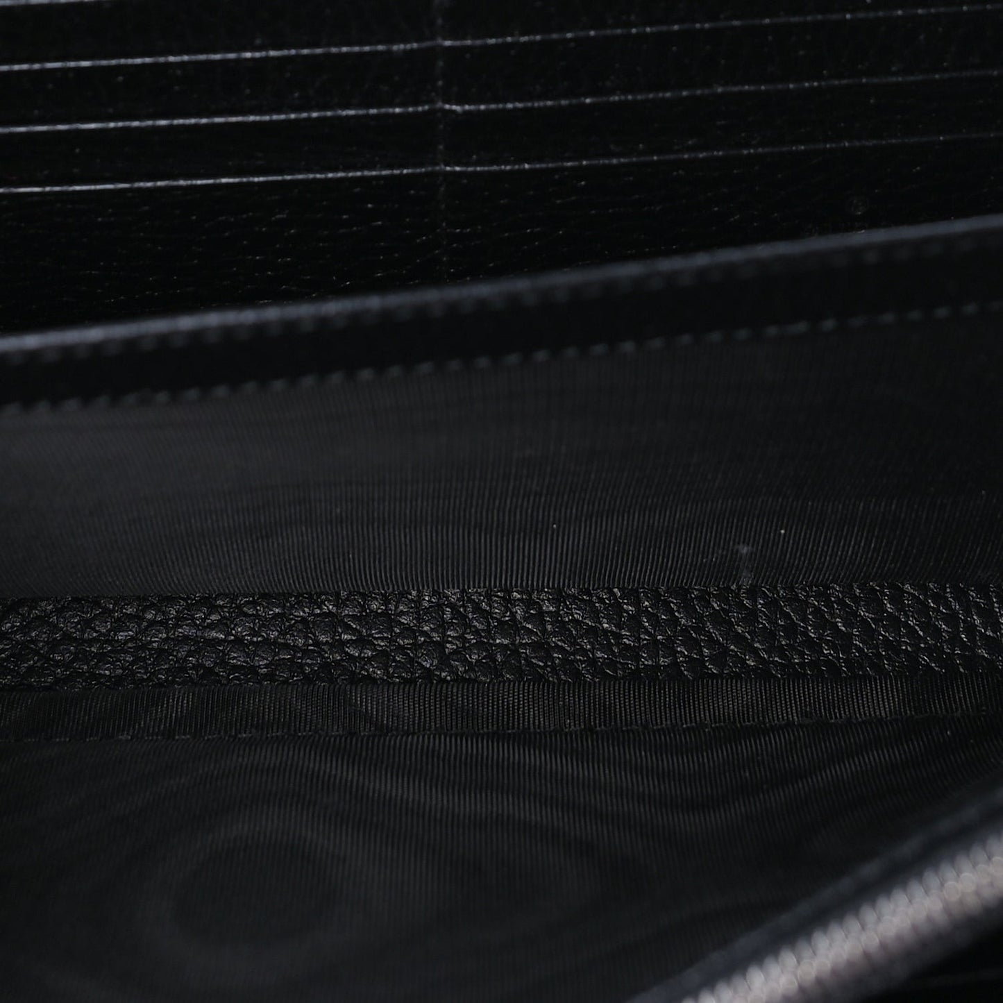 Calfskin Mini Dionysus Chain Wallet  Black