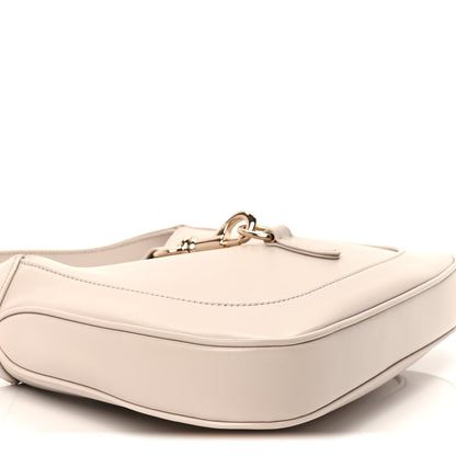 Gucci Ancora Calfskin Web Small Jackie Shoulder Bag Light Grey 8 of 8