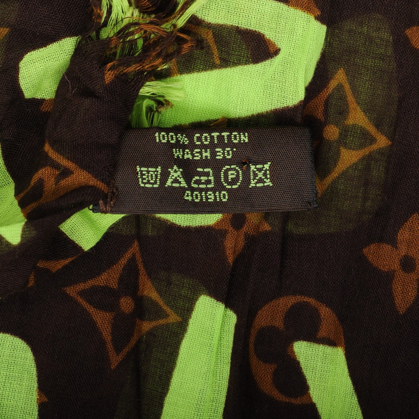 Cotton Graffiti Green