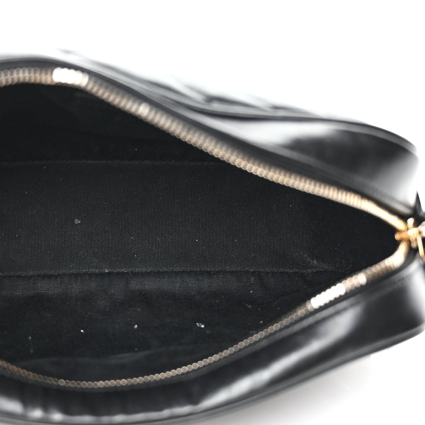 Calfskin Matelasse Monogram Lou Camera Bag Black