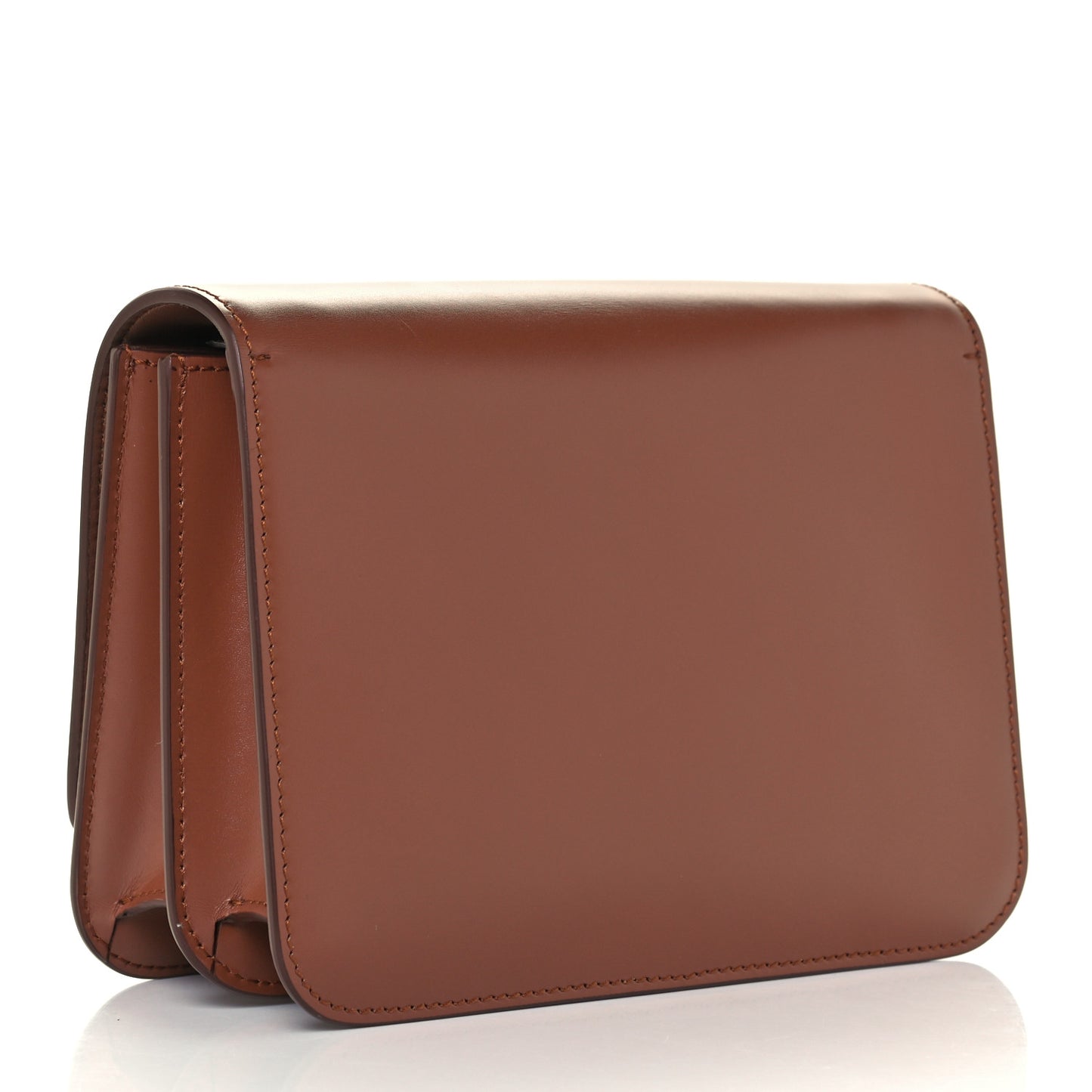 Calfskin Small TB Bag Malt Brown