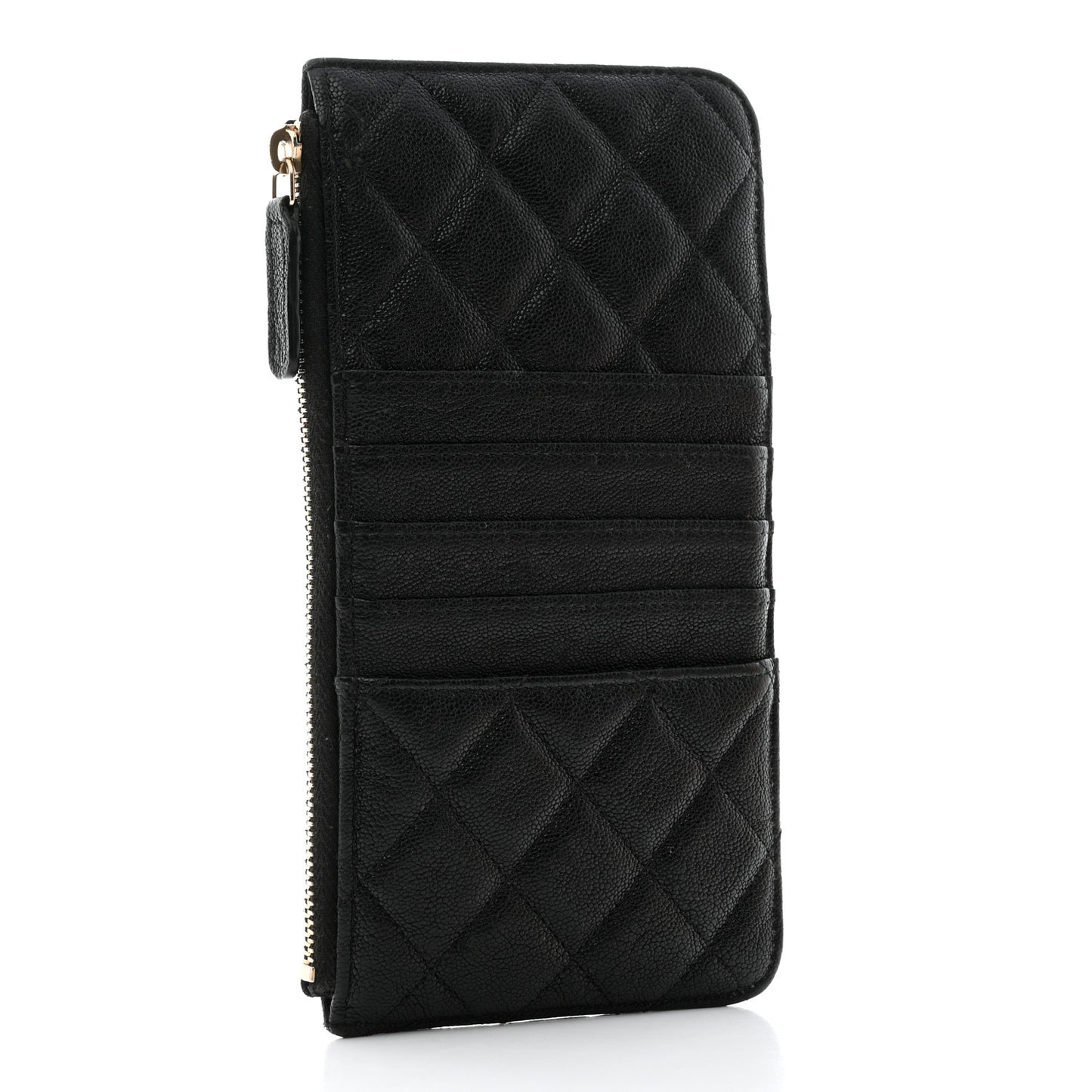 Caviar Quilted Boy iPhone Pouch Black