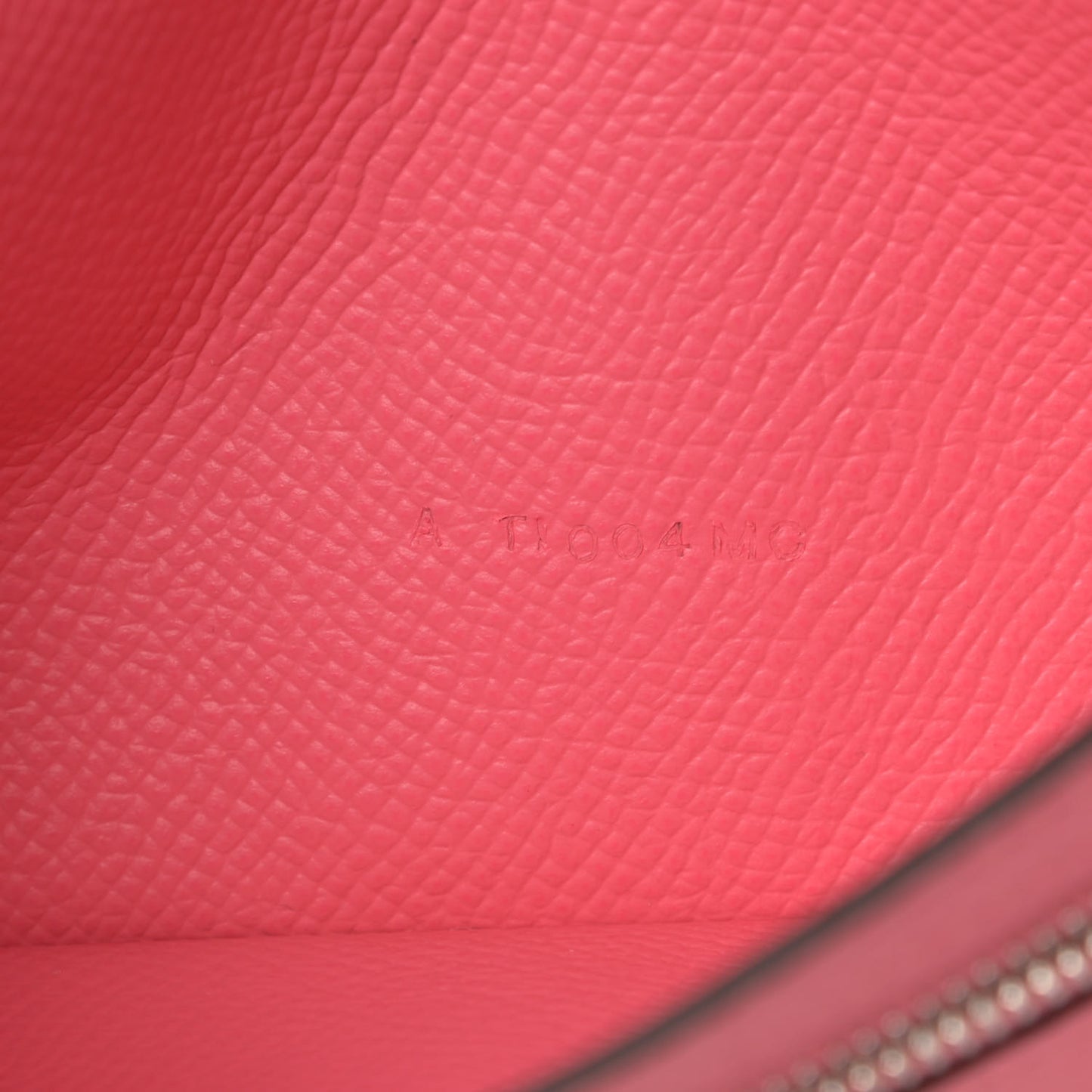 Epsom Bearn Gusset Wallet Rose Lipstick