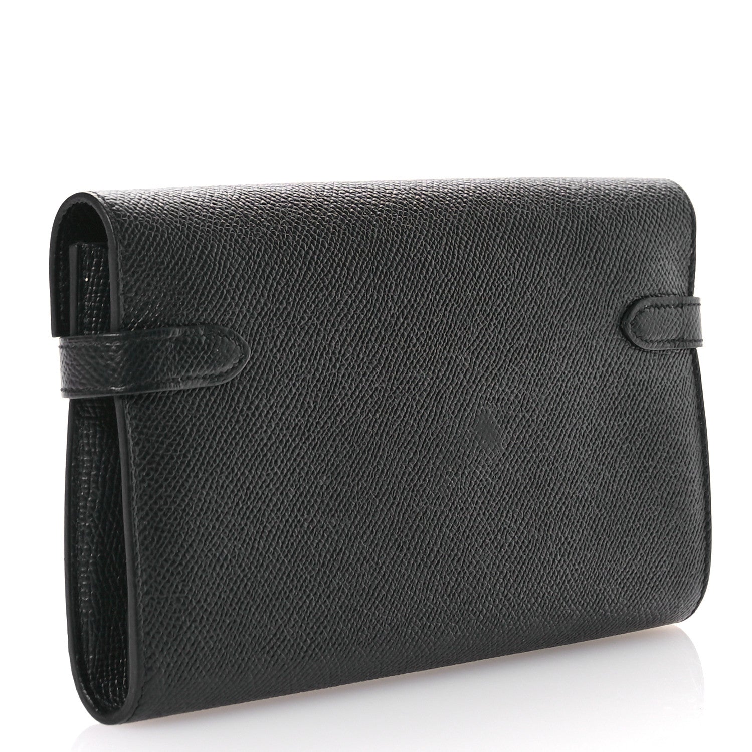 Hermes Epsom Kelly Longue Wallet Black 3 of 8