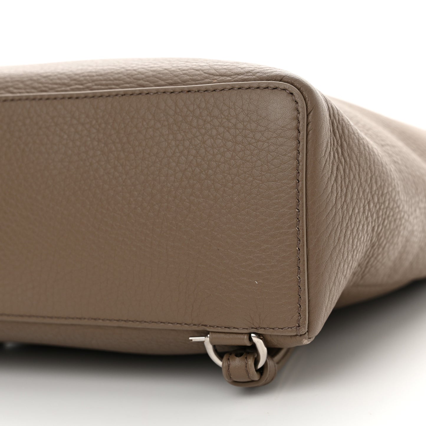 Grained Calfskin Extra Pocket L23.5 Backpack Warm Mastic