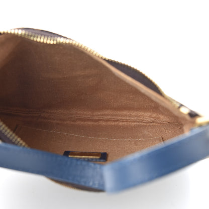 Fendi Zucca Small Hobo Tobacco Petrolio 5 of 10