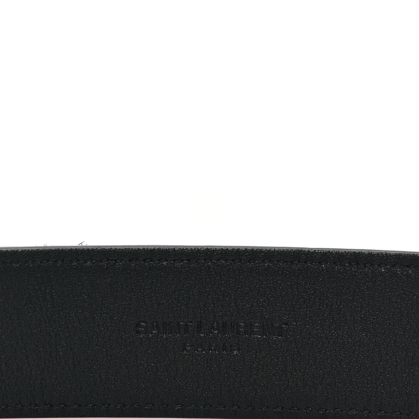 Suede Calfskin Monogram Square Buckle Belt 90 36 Black