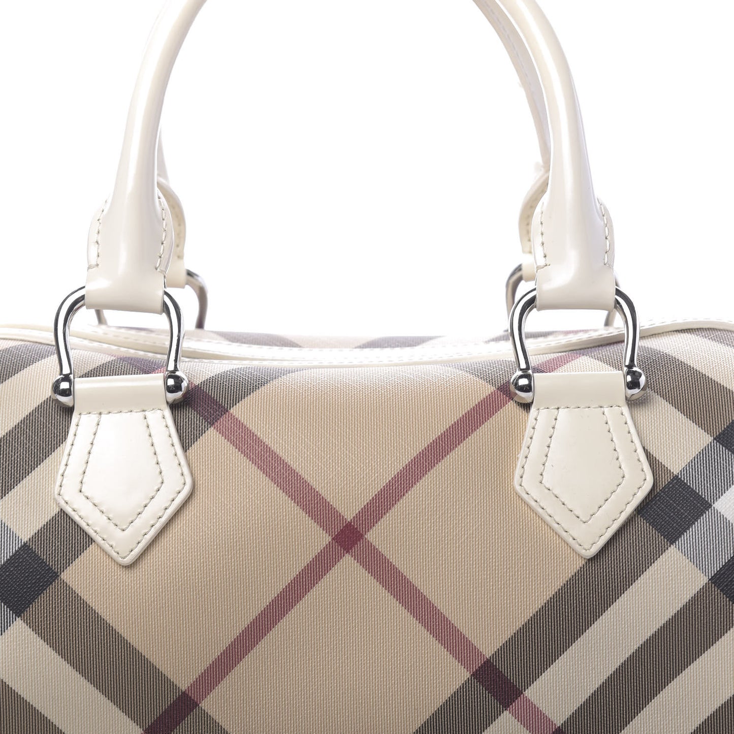 Nova Check Bowling Bag White