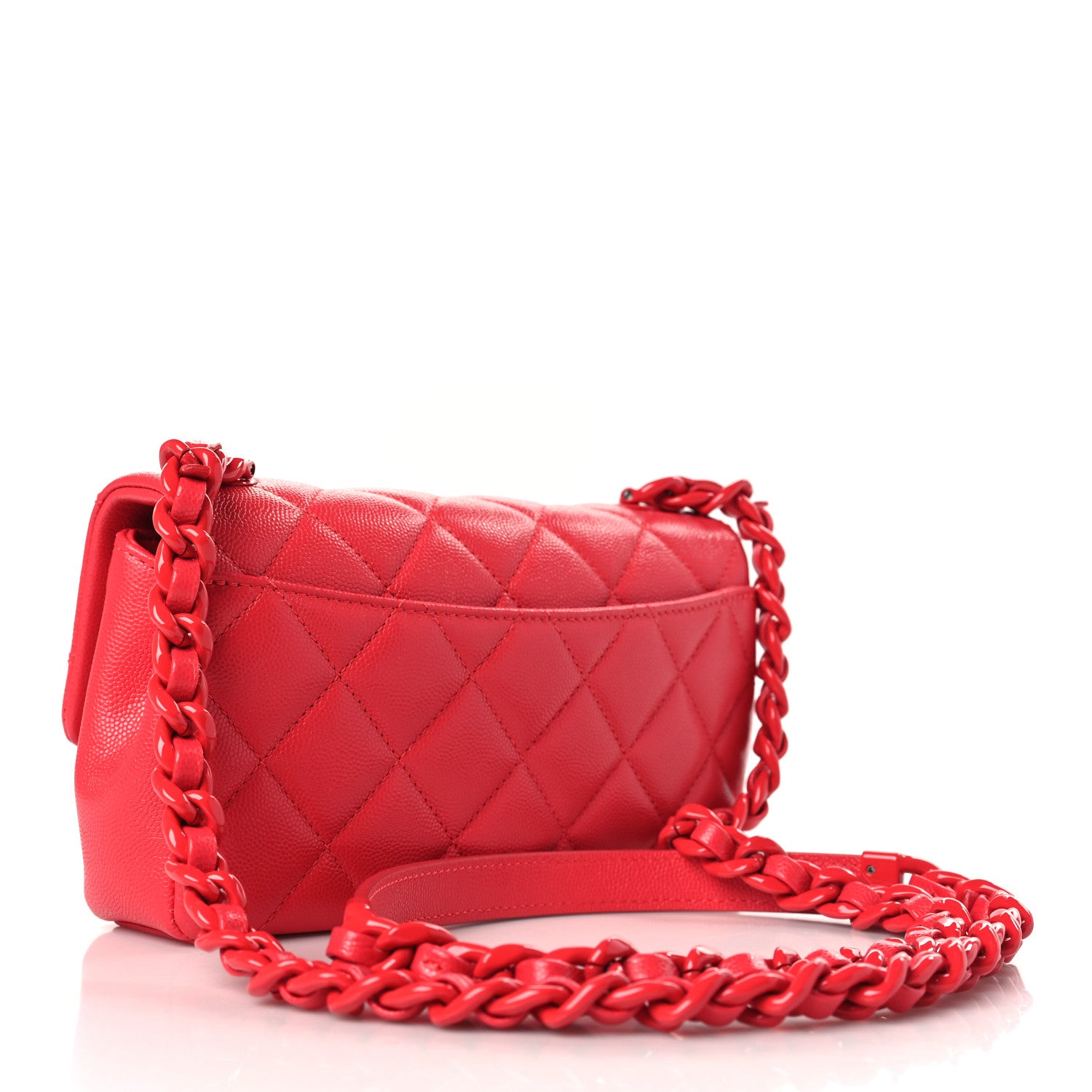 Chanel Caviar Quilted My Everything Small Flap Pink 3 of 9