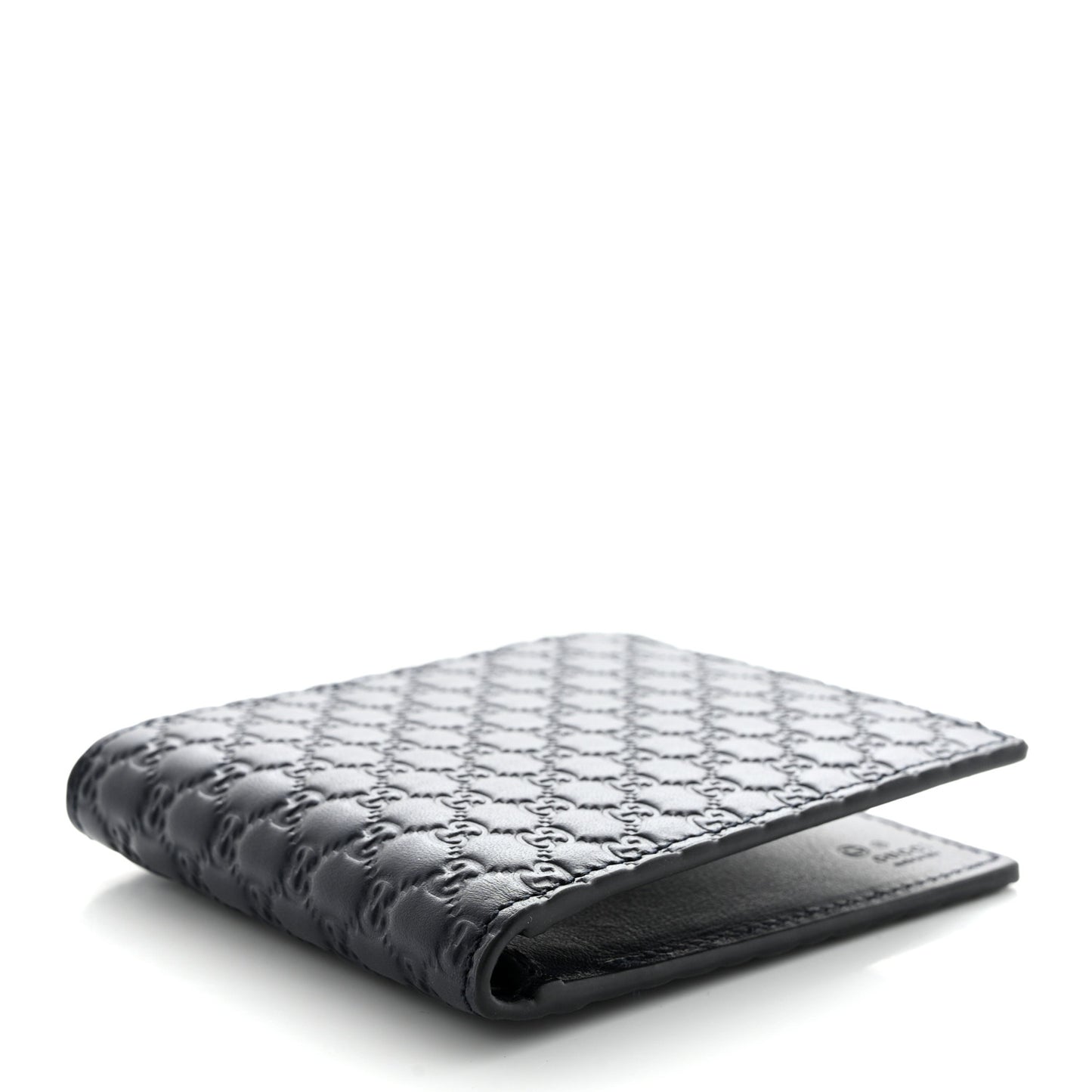 Guccissima Avel Bi-Fold Wallet Blue