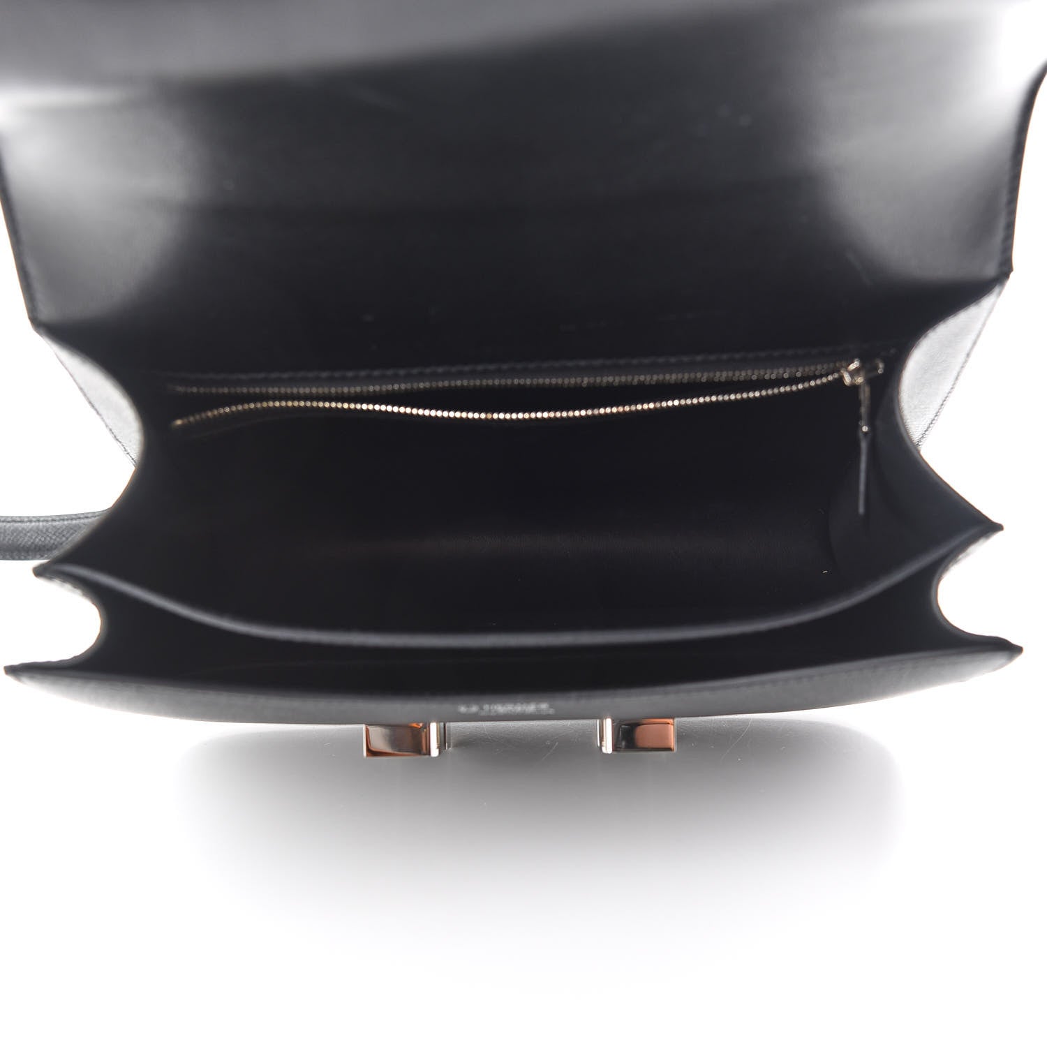 Hermes Epsom Horseshoe Enamel Constance 24 Black 7 of 24