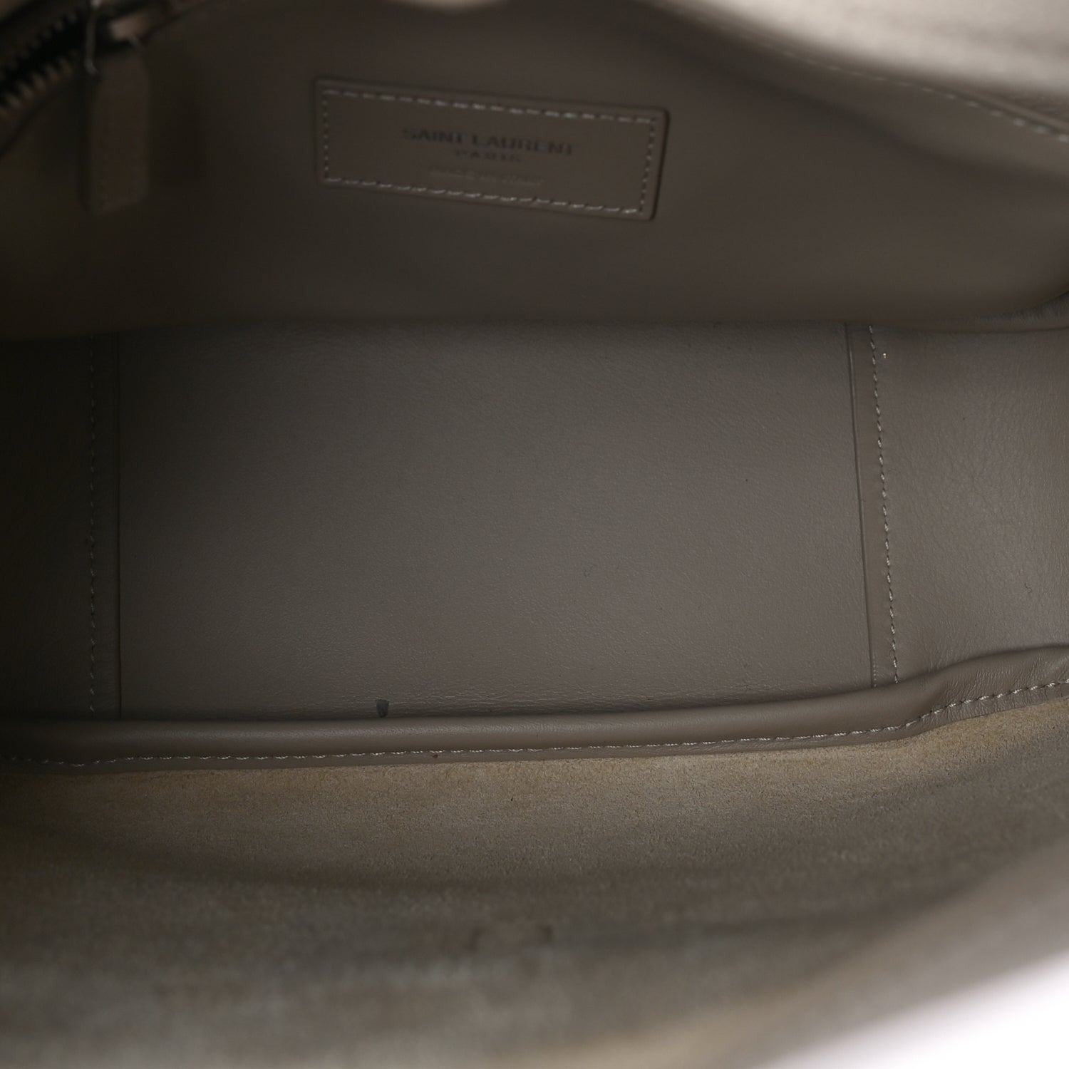 Saint Laurent Smooth Calfskin Small Le 5 A 7 Soft Hobo Sea Salt 4 of 7