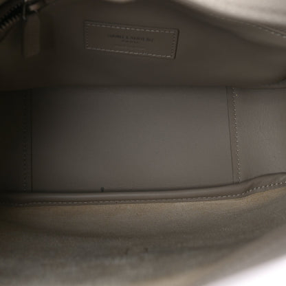 Saint Laurent Smooth Calfskin Small Le 5 A 7 Soft Hobo Sea Salt 4 of 7