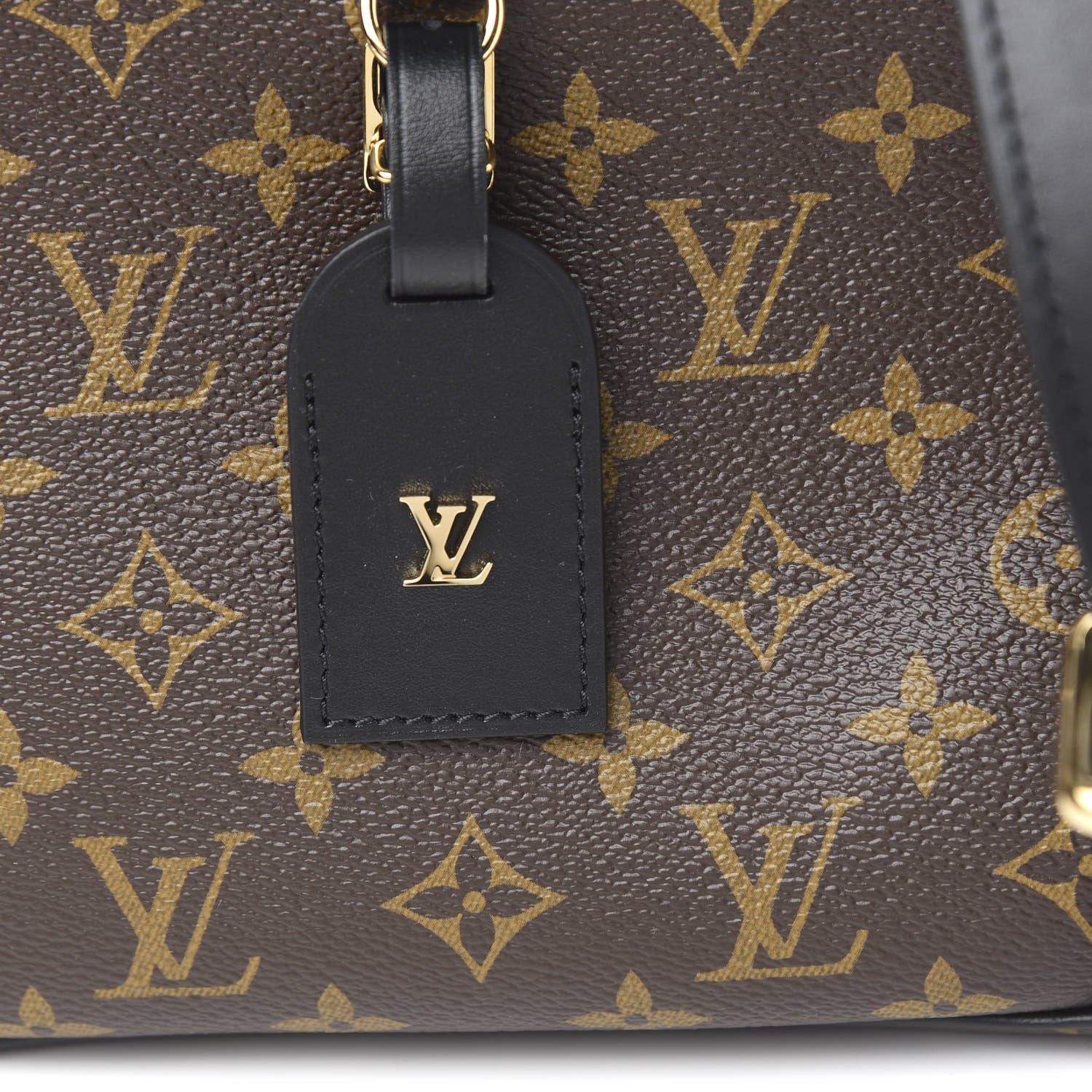 Louis Vuitton Monogram Odeon PM Black 9 of 9