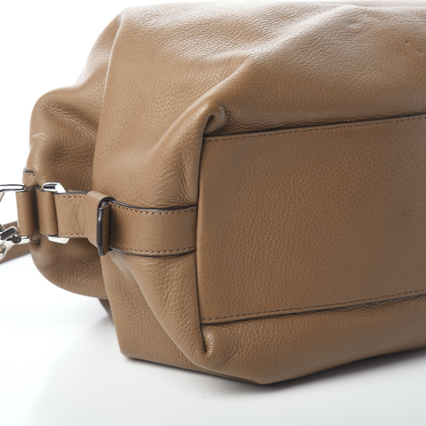 Grained Calfskin Medium Nightingale Brown