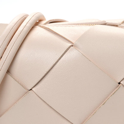Bottega Veneta Lambskin Maxi Intrecciato Mini Cassette Camera Bag Macaroon 7 of 7
