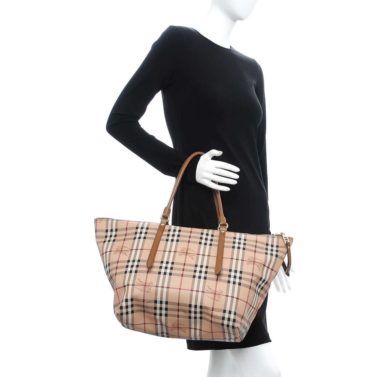 Haymarket Check Medium Salisbury Tote Tan