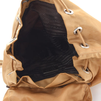 Prada Tessuto Nylon Vela Backpack Beige 5 of 13