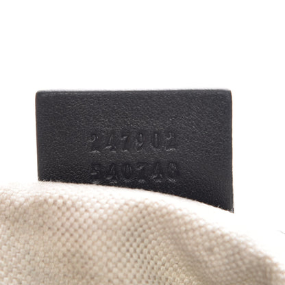 Gucci Guccissima Medium Sukey Top Handle Bag Black 8 of 8