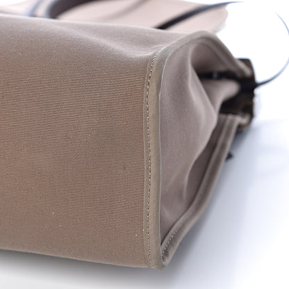 Hermes Vache Hunter Toile Herbag Zip 31 PM Etoupe Ebene 8 of 11