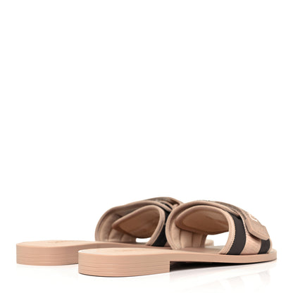 Christian Dior Canvas Nylon Camouflage Dior(e)volution Mule Slide Sandals 41 Nude 4 of 9