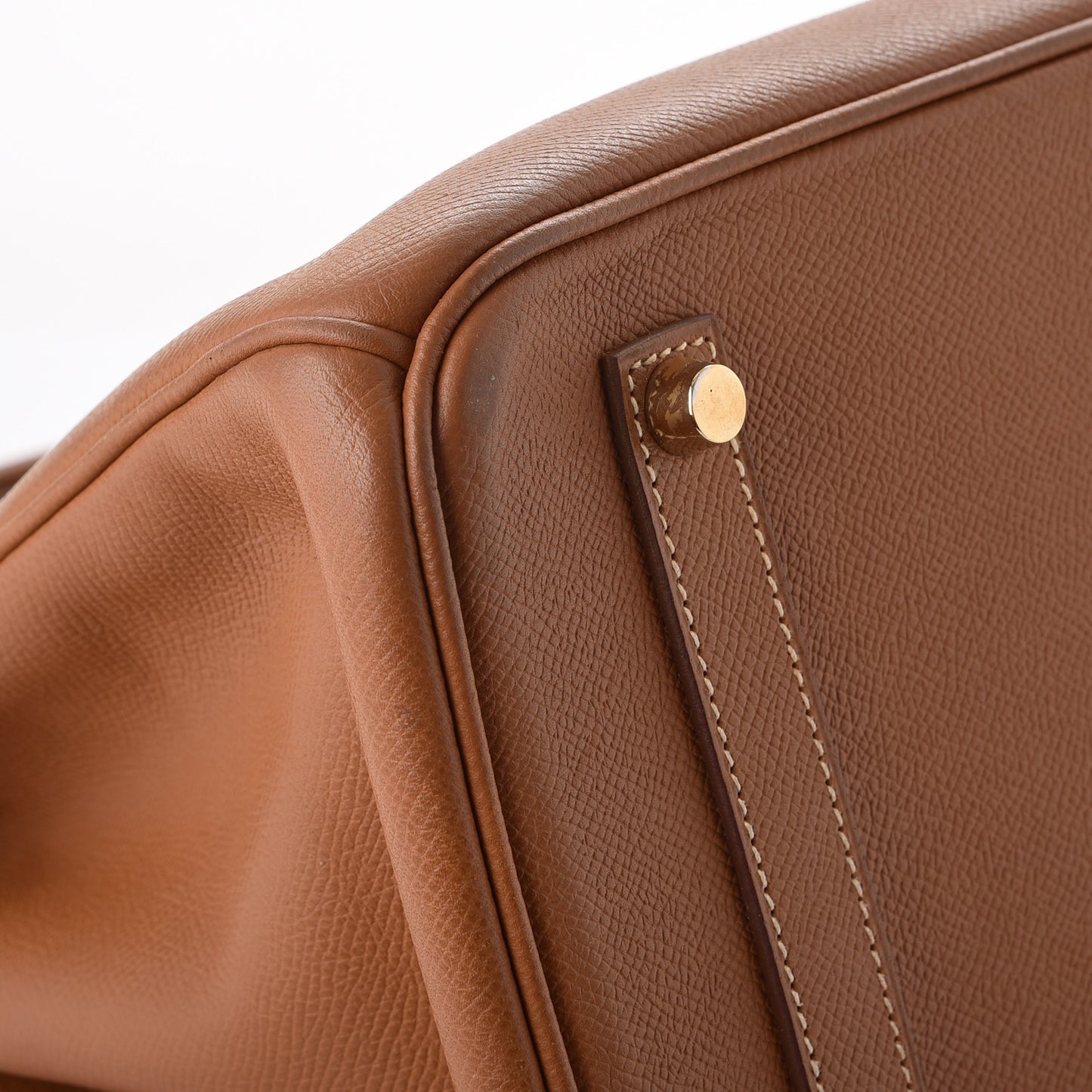 Epsom Birkin 35 Gold