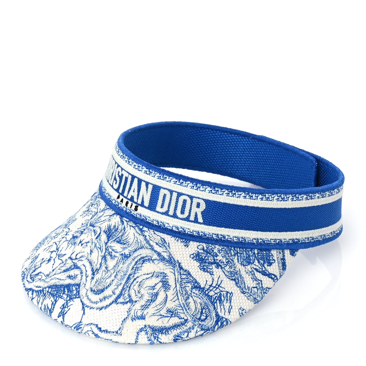Toile De Jouy Reverse Visor Blue