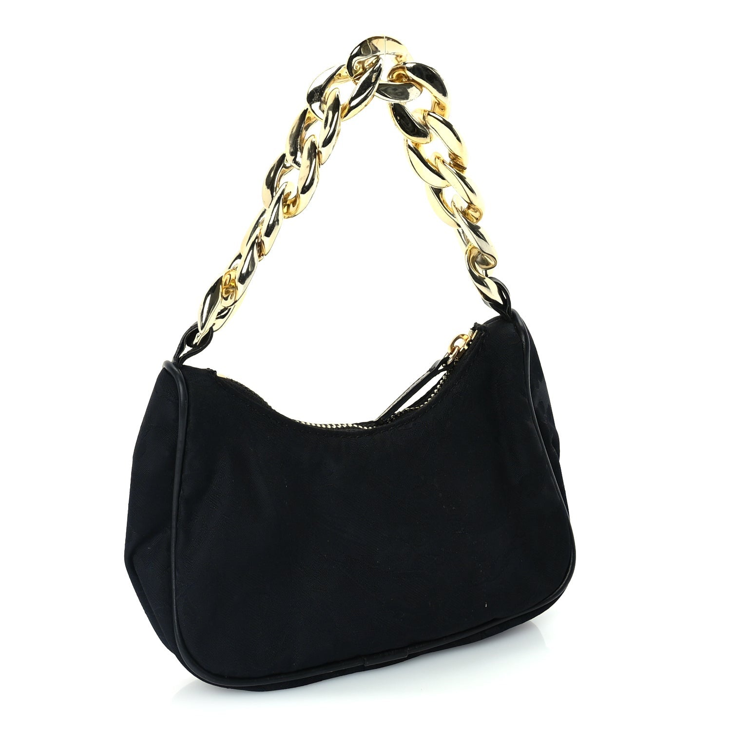 Versace Nylon Palazzo Childrens Shoulder Bag Black 2 of 8