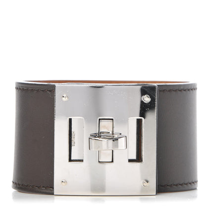 Hermes Chamonix Kelly Dog Bracelet Chocolate 1 of 5