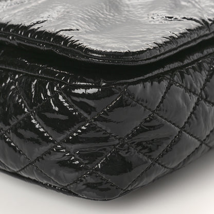 Chanel Vinyl Medium Rock and Chain Flap Black 9 of 10