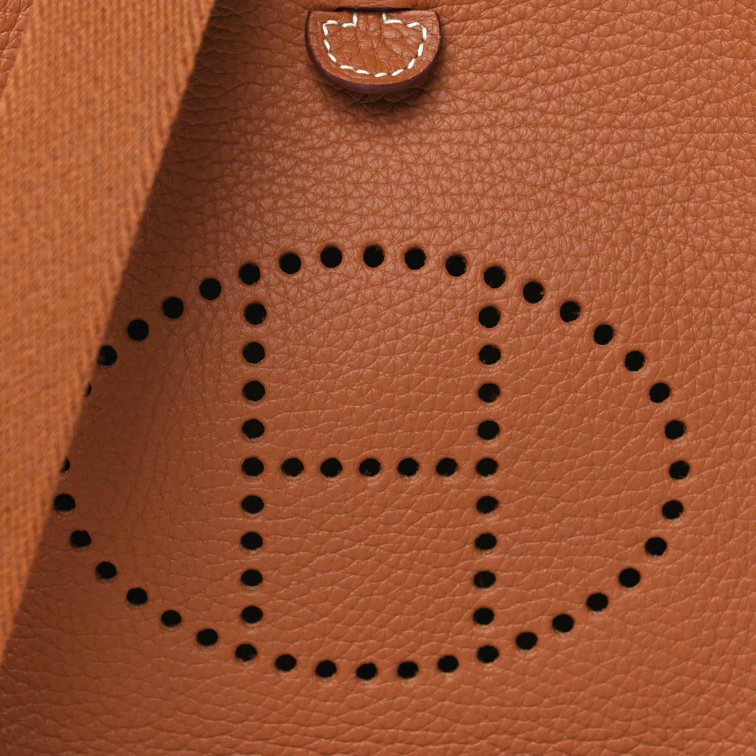 Hermes Taurillon Clemence Evelyne TPM Gold 8 of 10