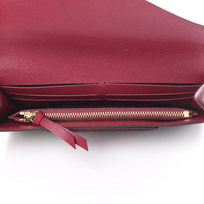 Louis Vuitton Monogram Jeanne Wallet Fuchsia 6 of 9