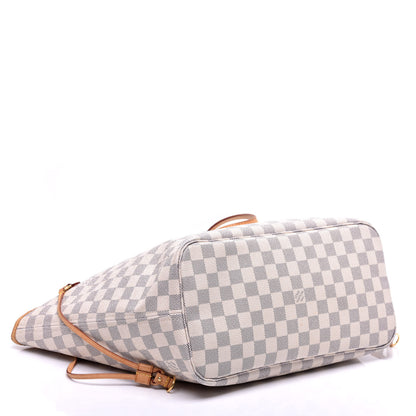 Louis Vuitton Damier Azur Neverfull MM 4 of 8