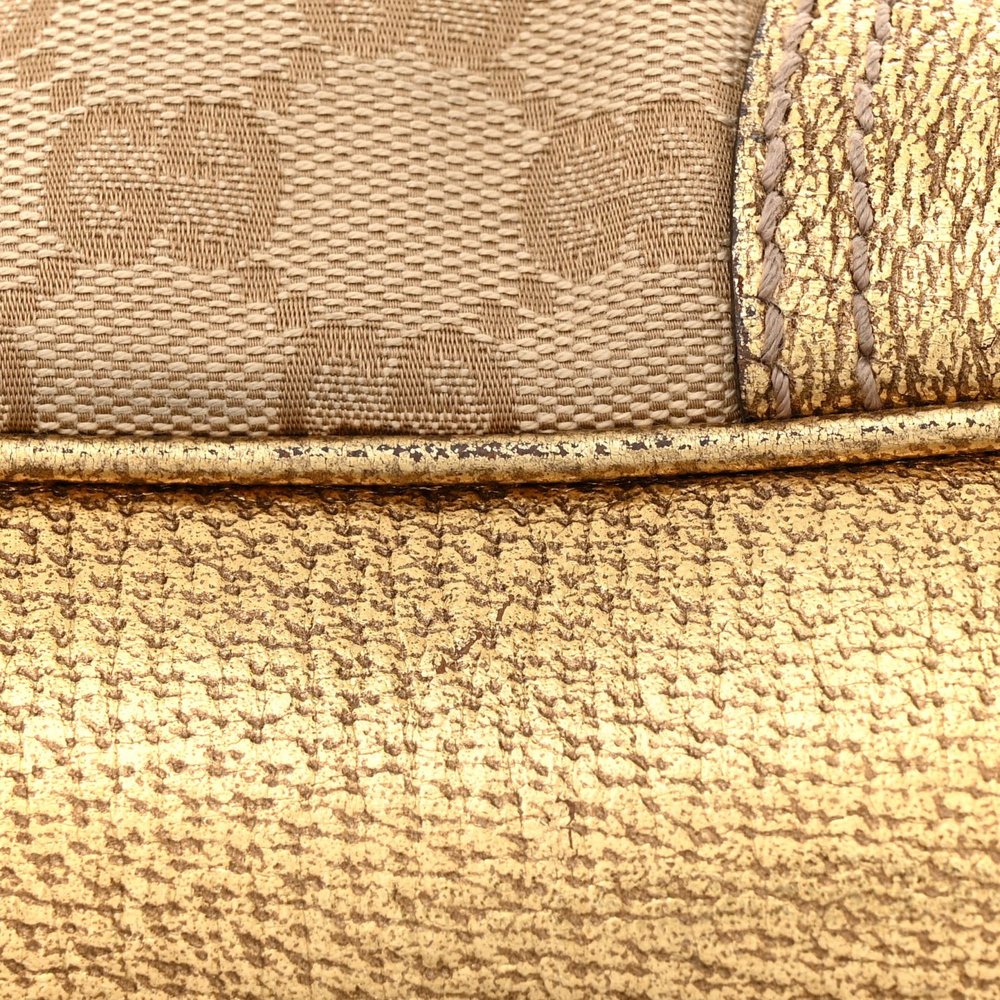 Monogram Medium Princy Tote Gold