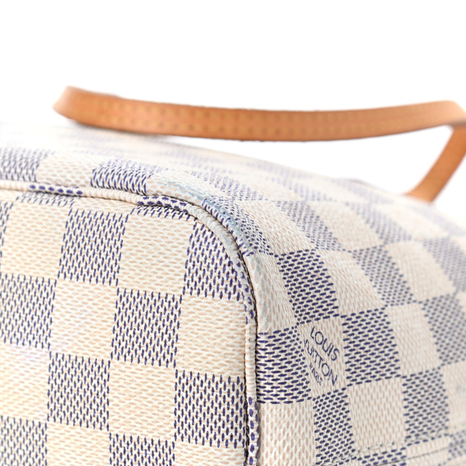 Louis Vuitton Damier Azur Neverfull PM 11 of 14