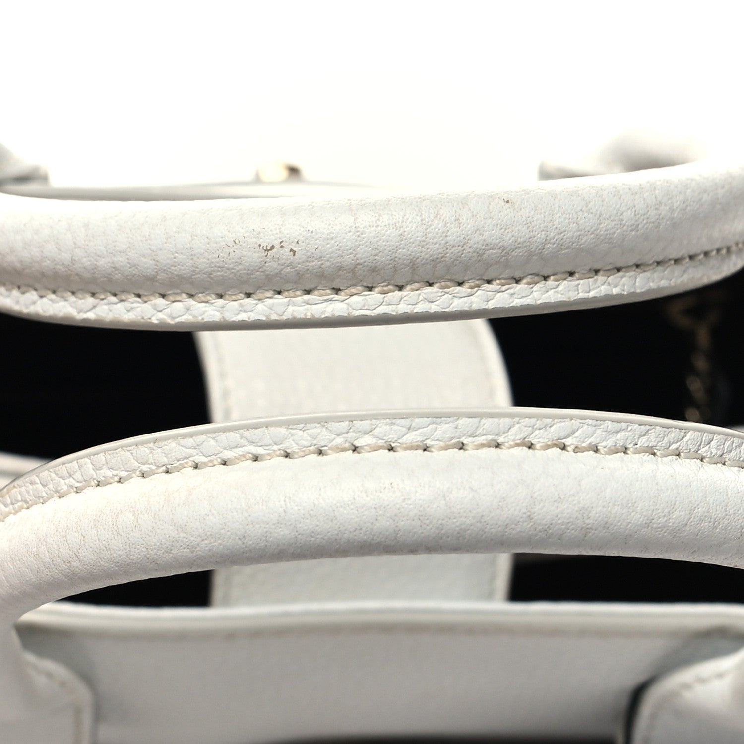 Chanel Grained Calfskin Mini Neo Executive Shopper Tote White 13 of 13
