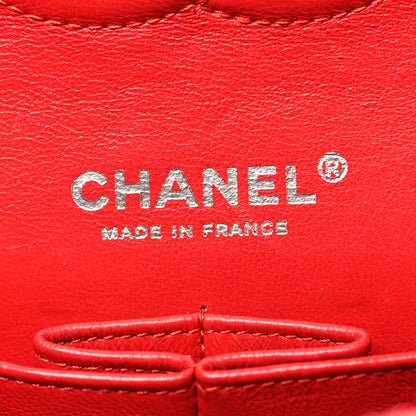 Chanel Tweed Quilted Medium Double Flap Pink 6 of 10