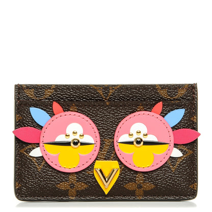 Louis Vuitton Monogram Lovely Birds Card Holder 1 of 6