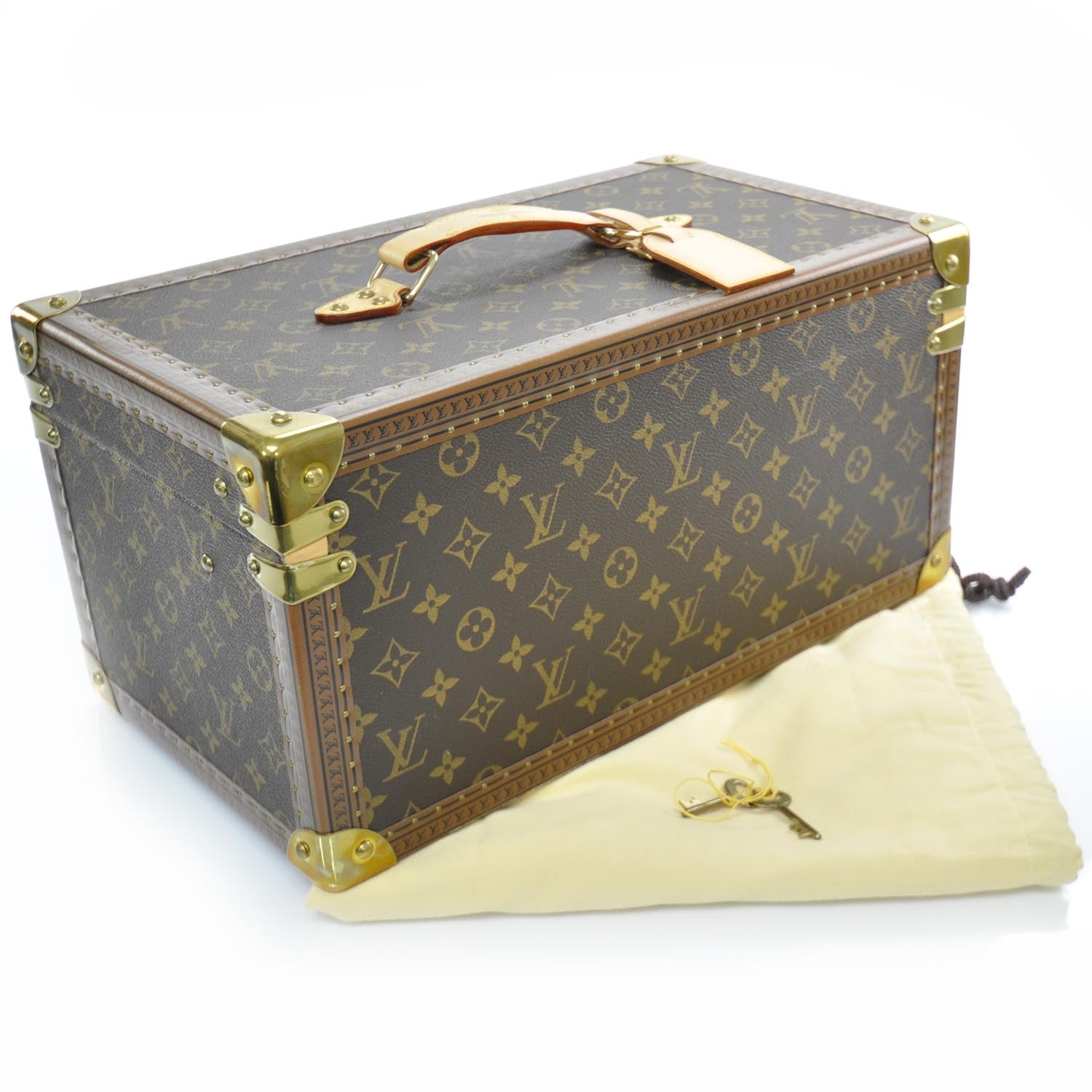 Louis Vuitton Monogram Boite Bouteilles Beauty Train Case w Mirror 3 of 10