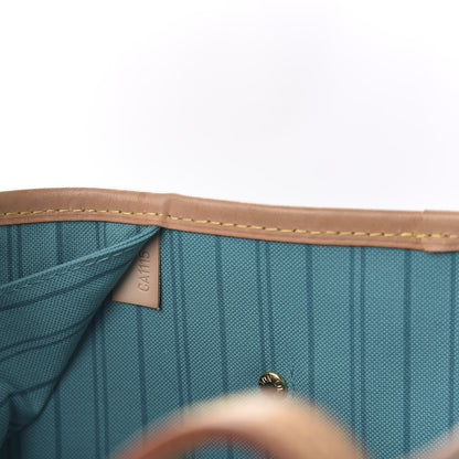 Louis Vuitton Monogram V Neverfull MM Turquoise 9 of 10