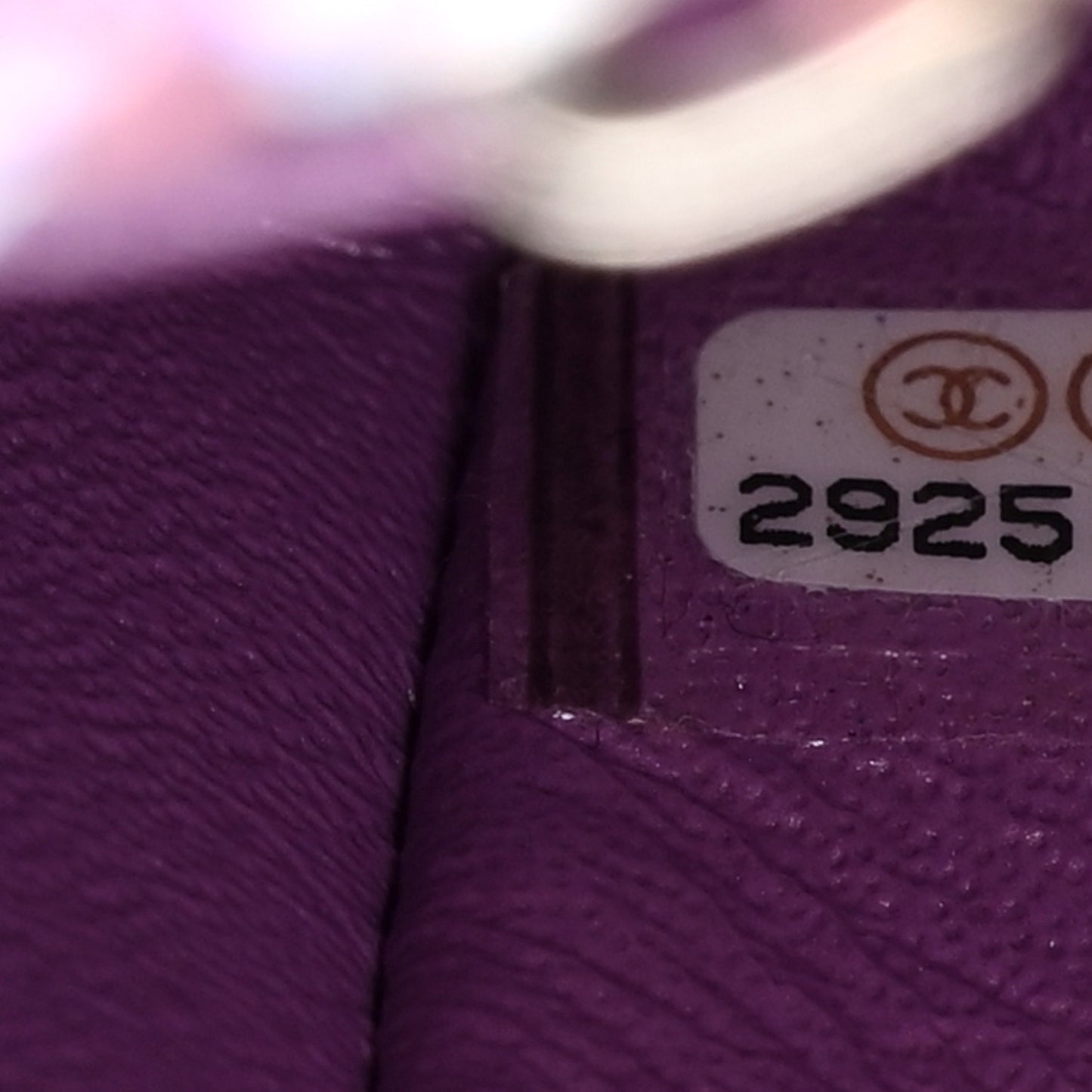 Tweed Quilted Mini Rectangular Flap Blue Pink Orange