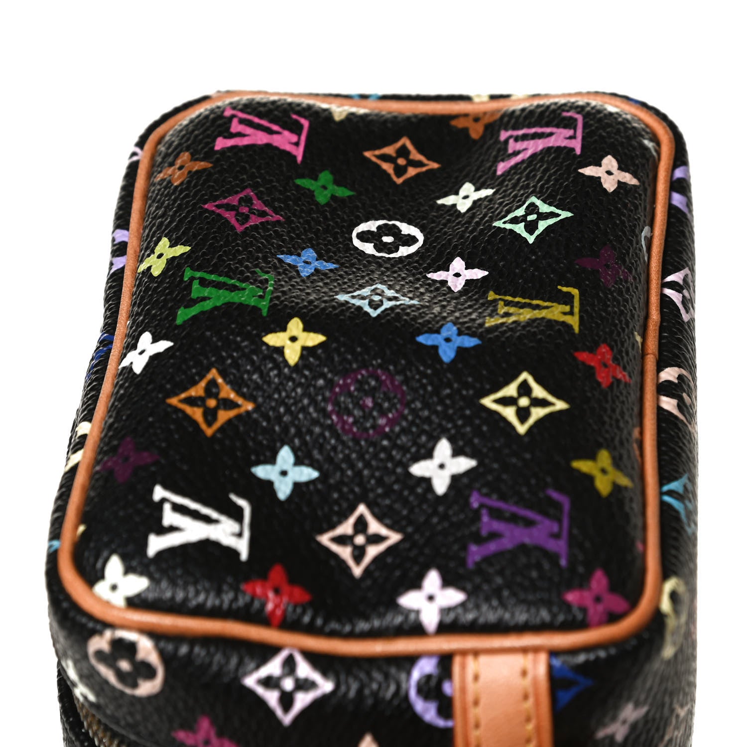 Louis Vuitton Monogram Multicolor Trousse Wapity Black 9 of 10