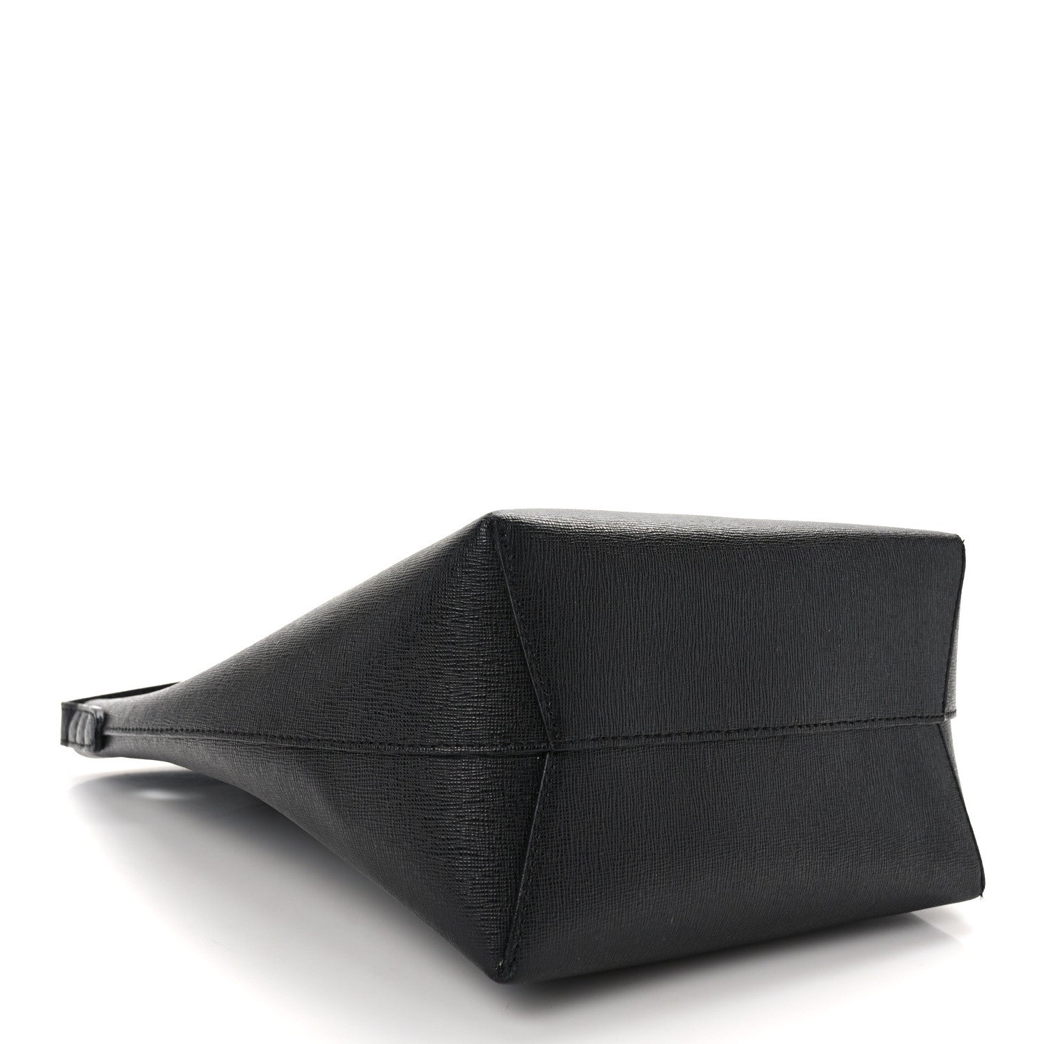 Mansur Gavriel Saffiano Mini Bucket Bag Black 4 of 15