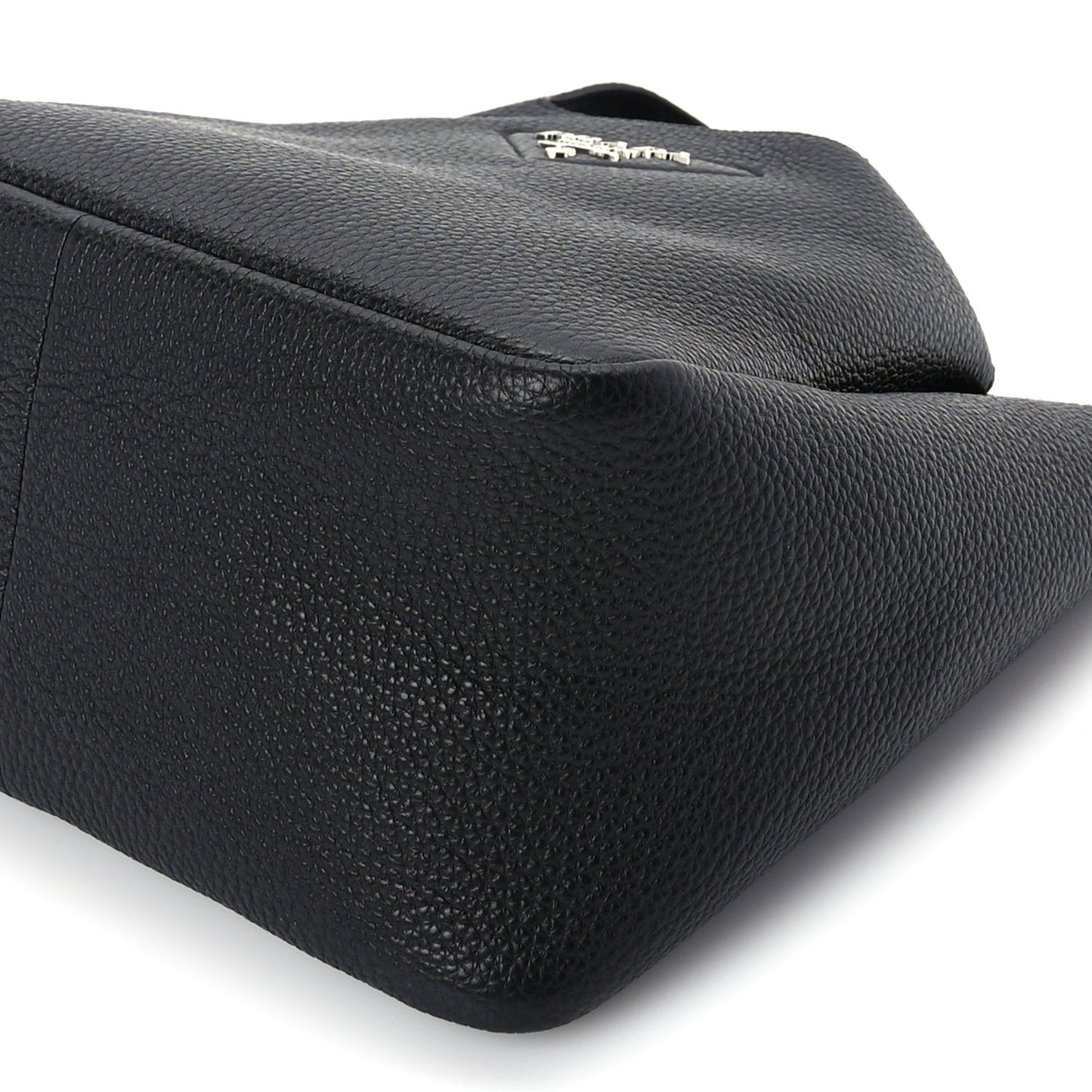 Vitello Daino Soft Small Dynamique Tote Black