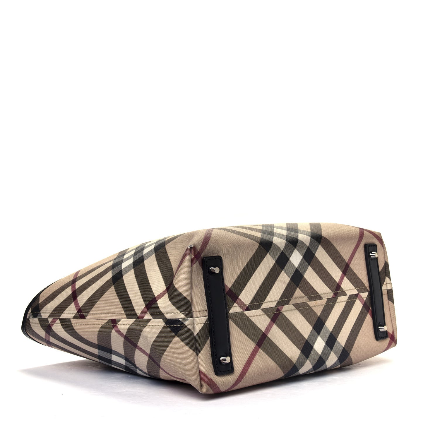 Nova Check Large Nickie Tote Black